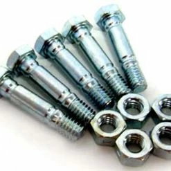 Brand new 😀 OMB Warehouse (5) Pack Of Shear Pin & Nut Snowblower MTD 710-0890, 712-0158 🤩