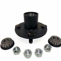 Wholesale 🤩 AZUSA ADAPTER HUB, BLACK OXIDE PLATED STEEL, WITH 3/4″ ID SEALED TAPERED ROLLER BEARING ✔️