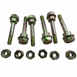 New 👏 Rotary Corp Set Of (6) Shear Pin & Nut Snowblower AYP 188243 🔔